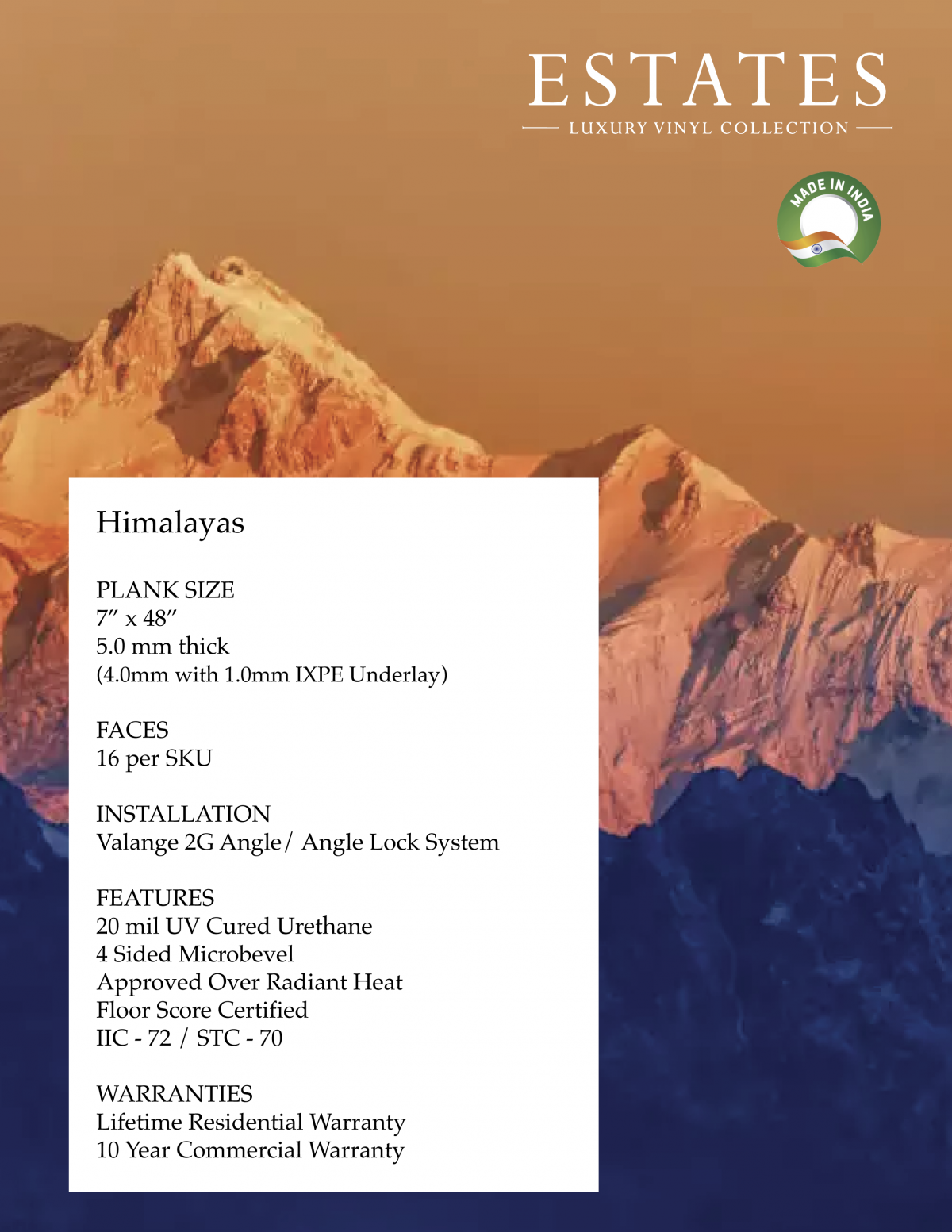 LV Himalayas SS